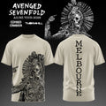 Avenged Sevenfold: AUS/NZ Tour 2026 Limited T-Shirt – Melbourne