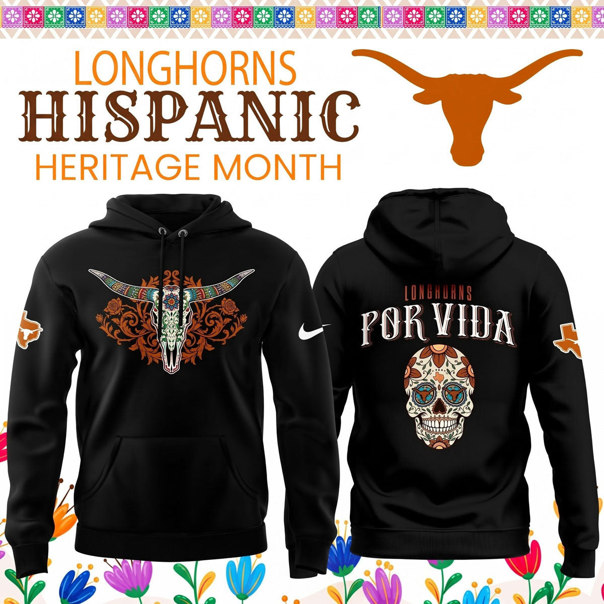 .T.Longhorns 2026 Hispanic Heritage Month Limited Hoodie NN v3