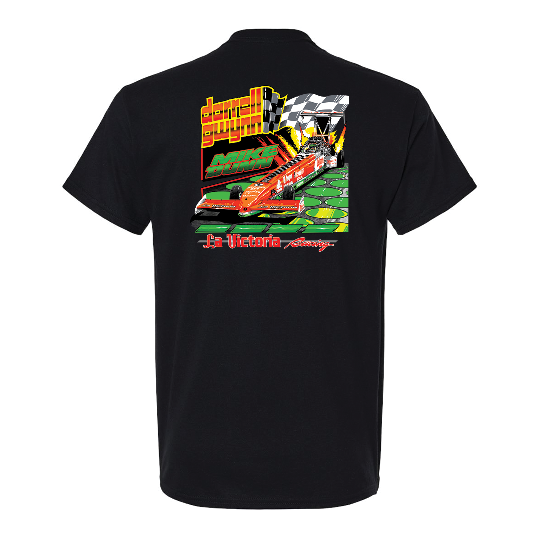 Darrell Gwynn/Mike Dunn 1993 La Victoria Salsa Top Fuel Shirt