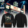 GNR Truist Park Atlanta Shirt Sept 19 Drive In Robot Graphic Sweater