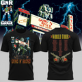 GNR Truist Park Atlanta Shirt Sept 19 Drive In Robot Graphic Tshirt