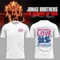 Jonas Brothers Philadelphia PA 2026 Event Tee Live At Xfinity Mobile Arena Oct 2 2026 The City Of Brotherly Love T-Shirt