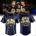 Limited Edition Milwaukee Brewers 2026 NL Central Division Champions Jersey
