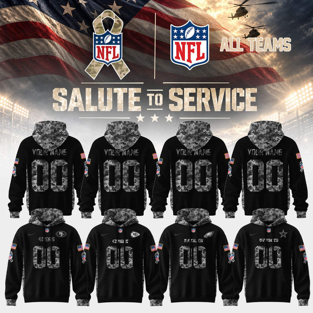 Football x Salute to Service Hoodie – All Teams Edition