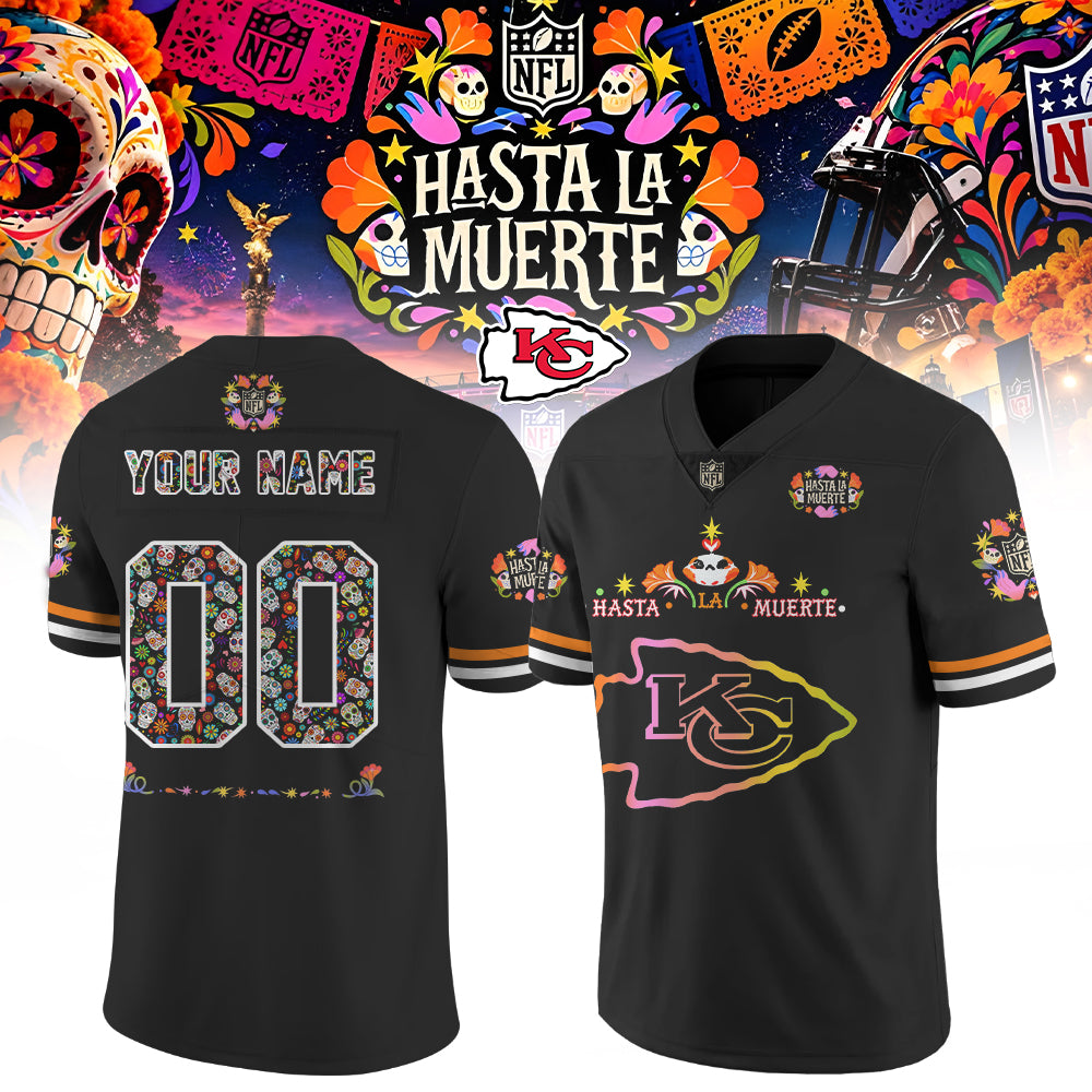 NFL Hasta la Muerte 2026 - Jersey 1 (Custom Name &amp; Number)