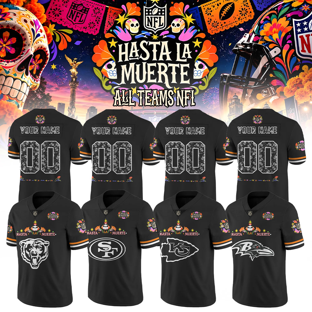 NFL Hasta la Muerte 2026 - Jersey 2 (Custom Name &amp; Number)