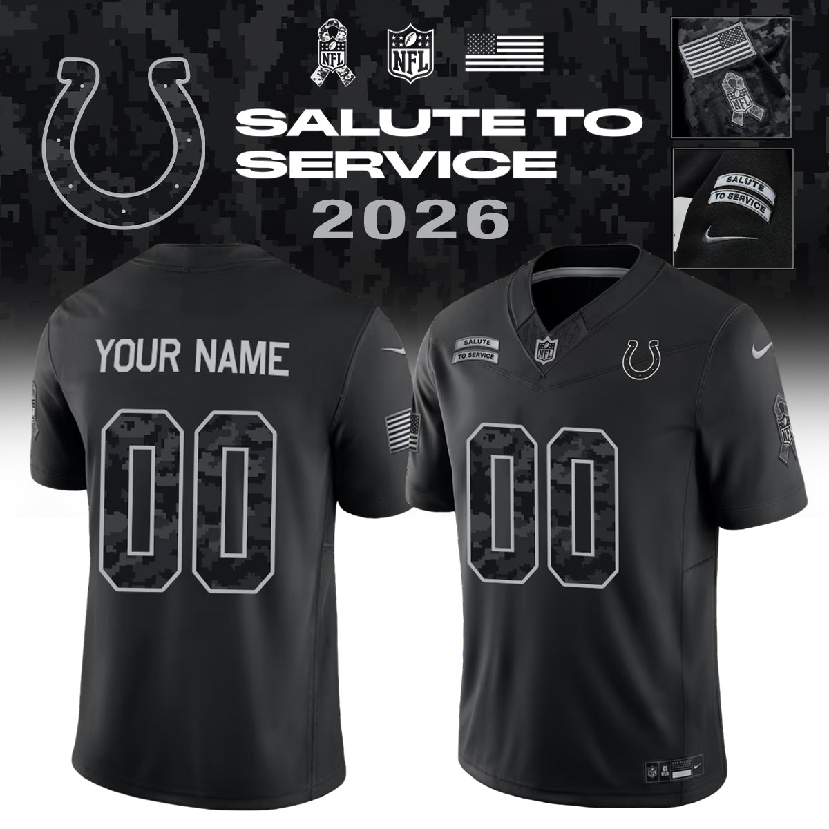 NFL x Salute to Service Jersey – All Teams Edition 2026