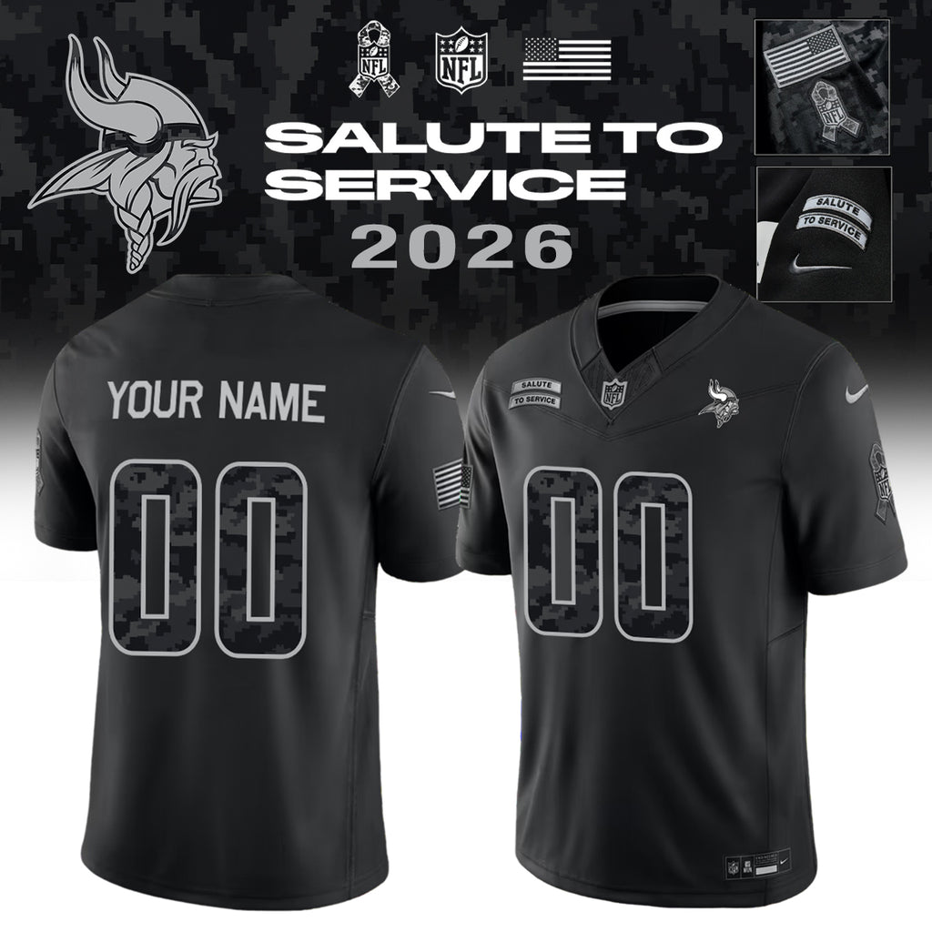 ...All Team NFL Salute To Service 2026 - Jersey (Custom Name &amp; Number)