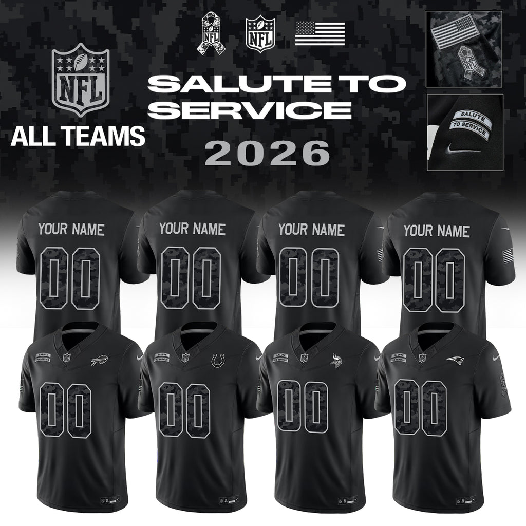 NFL x Salute to Service Jersey – All Teams Edition 2026