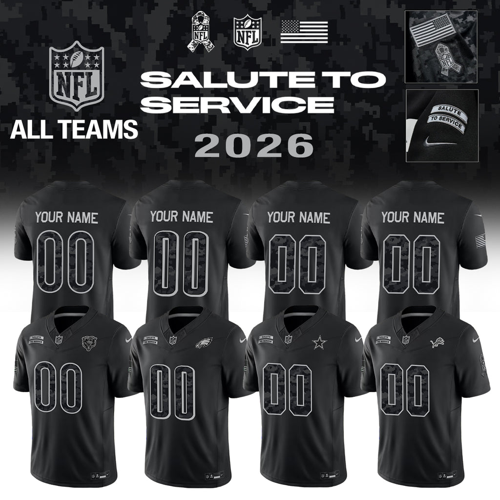 NFL x Salute to Service Jersey – All Teams Edition 2026