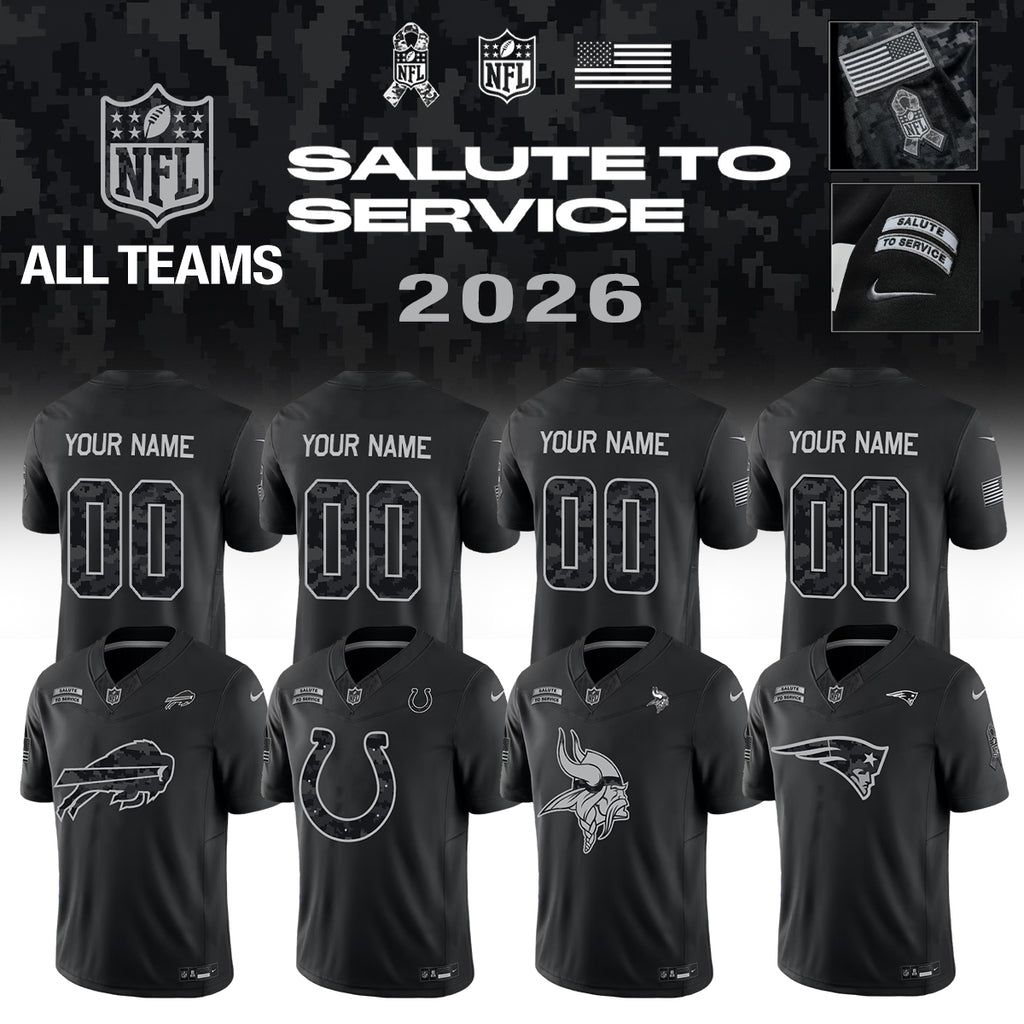 NFL x Salute to Service Jersey – All Teams Edition 2026