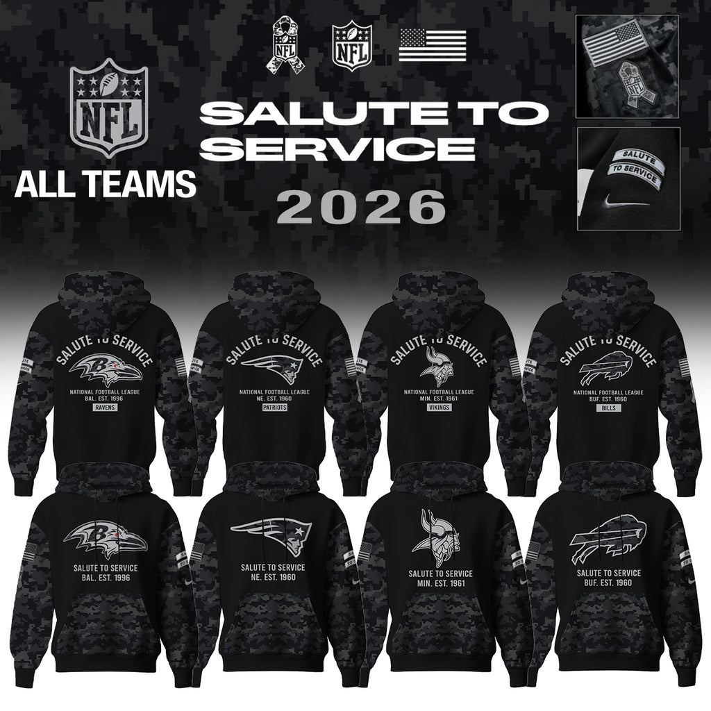 NFL x Salute to Service Hoodie – All Teams Edition