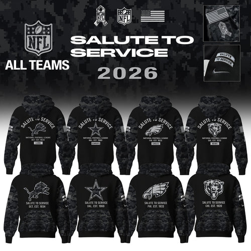 ...All Team NFL Salute To Service 2026 – Hoodie