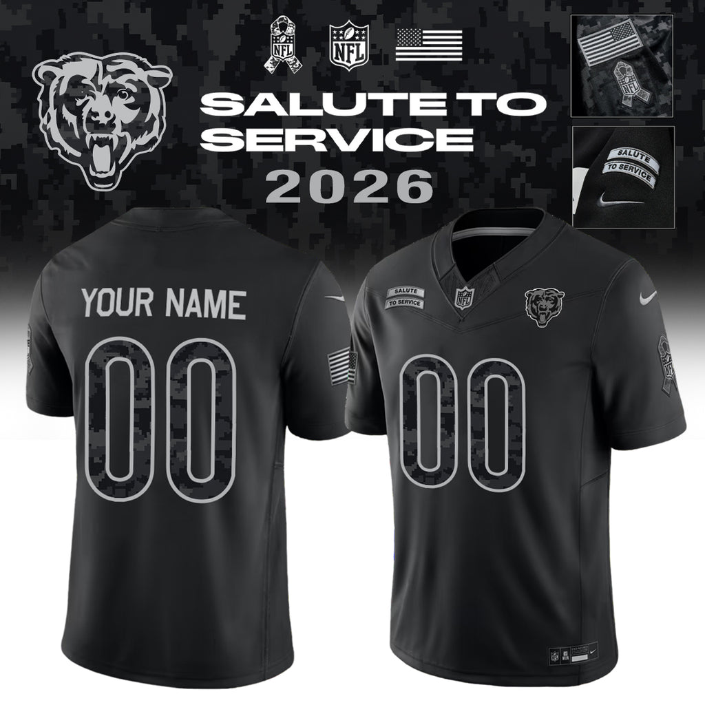 ...All Team NFL Salute To Service 2026 - Jersey (Custom Name &amp; Number)