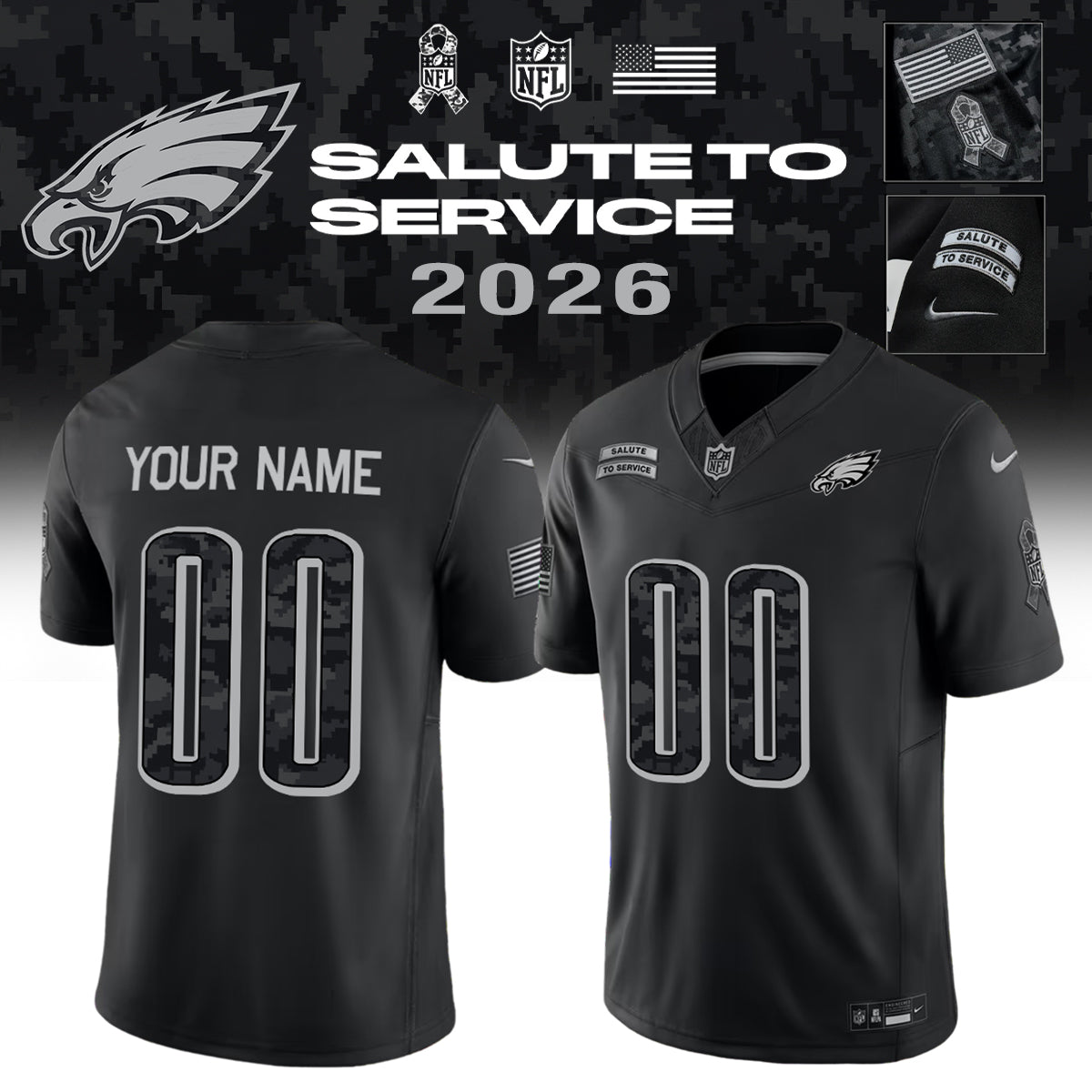 NFL x Salute to Service Jersey – All Teams Edition 2026