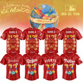 __,,Baseball US Full Team x Karol G – Nos Vamos de Tour. Limited Edition Signature Jersey