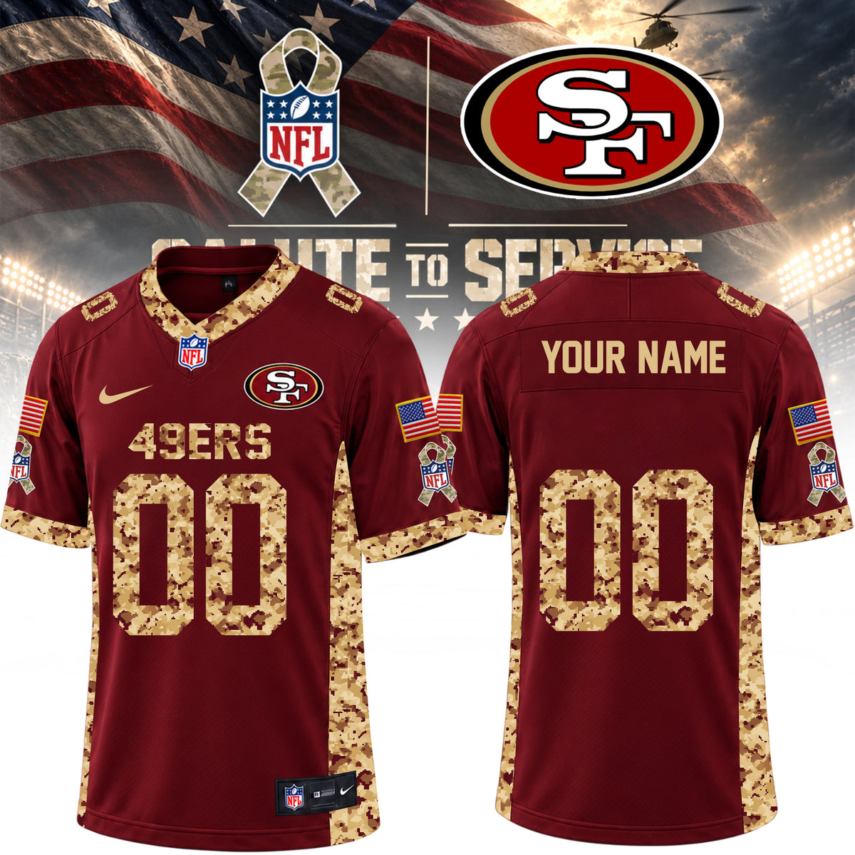 __Football x Salute to Service Jersey – All Teams Edition