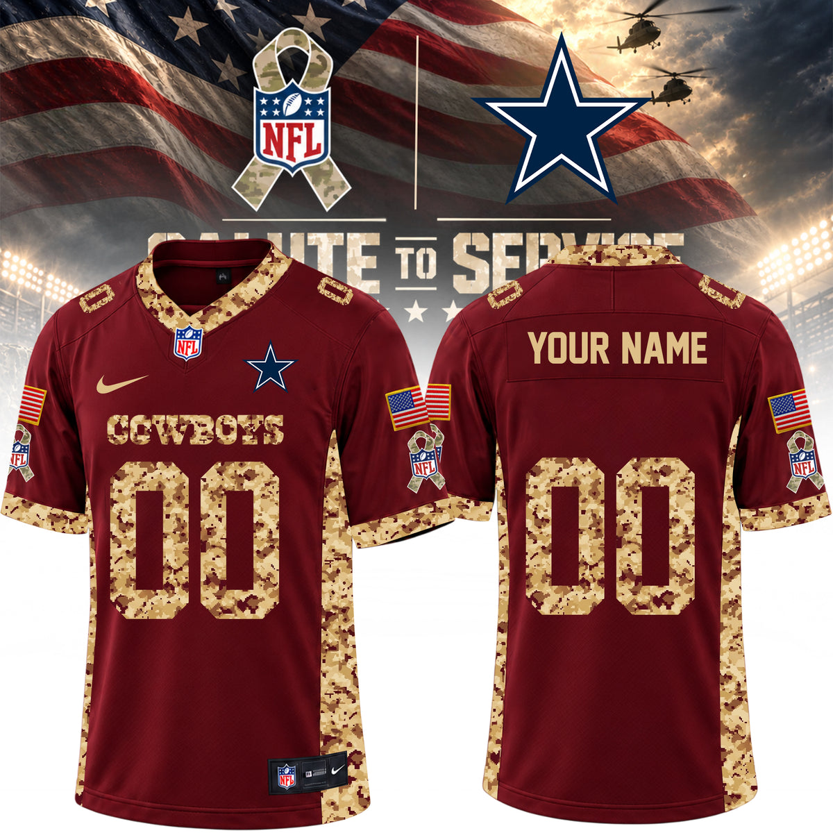 __Football x Salute to Service Jersey – All Teams Edition