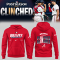 Limited Edition Atlanta Braves Postseason 2026 Clinched Hoodie