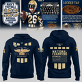 Limited Edition Navy Football 100th Anniversary National Champions Hoodie