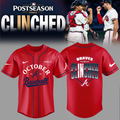 Limited Edition Atlanta Braves Postseason 2026 Clinched Jersey