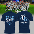 Limited Edition Tampa Bay Rays 2026 MLB Division Series Champions Distressed Locker Room Take October T-shirt
