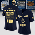 Limited Edition Navy Football 100th Anniversary National Champions Football Jersey