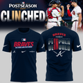 Limited Edition Atlanta Braves Postseason 2026 Clinched T-shirt