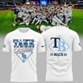 Limited Edition Tampa Bay Rays 2026 MLB Division Series Champions Distressed Locker Room Take October T-shirt
