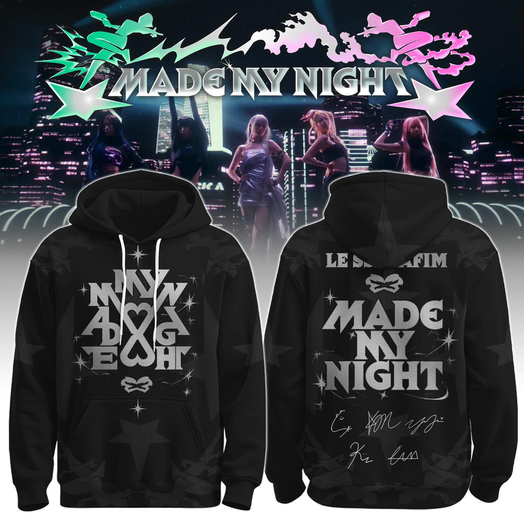 LE SSERAFIM Special “Made My Night” Limited Edition Hoodie