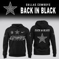 2026 Dallas Cowboys - Back In Black Limited Edition Hoodie
