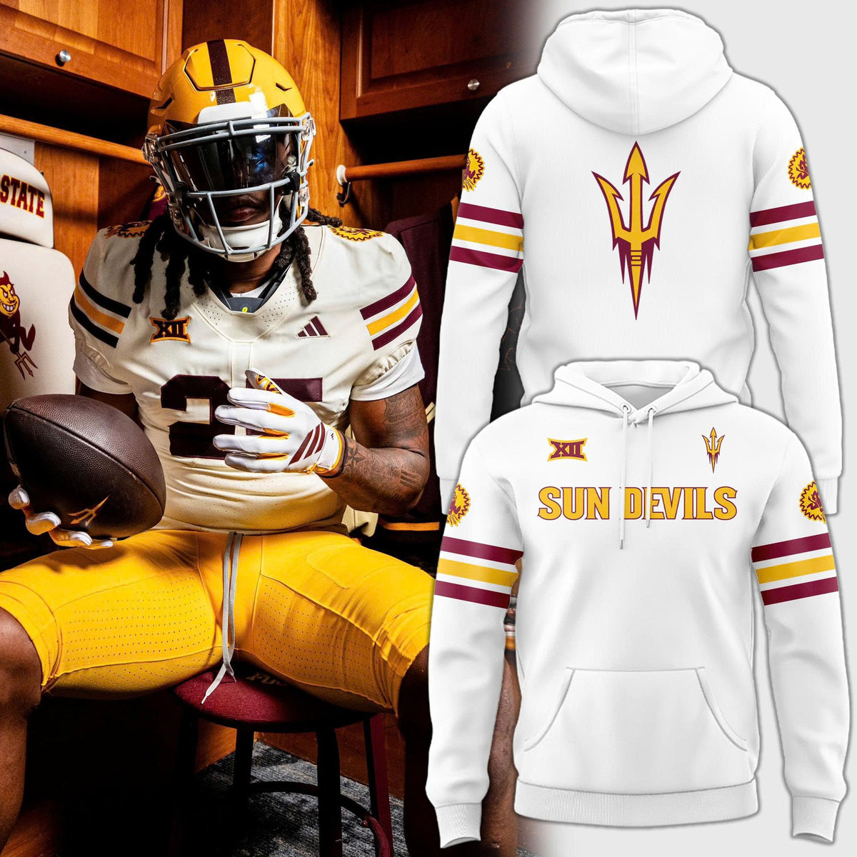 Special New Sun Devil Football Edition Uniform Hoodie