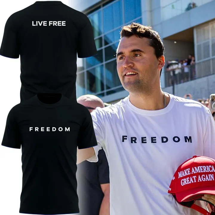 36.Charlie kirk freedom shirt