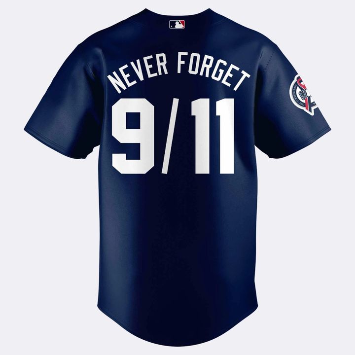 Yankees Never Forget 9/11 Jersey - Navy
