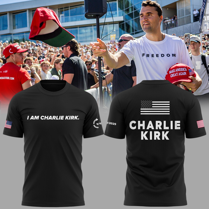 100.Charlie kirk freedom shirt