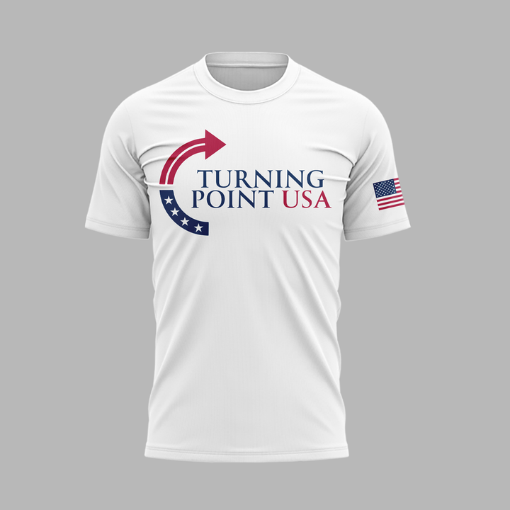 01.Charlie kirk - Turning Point Tshirt