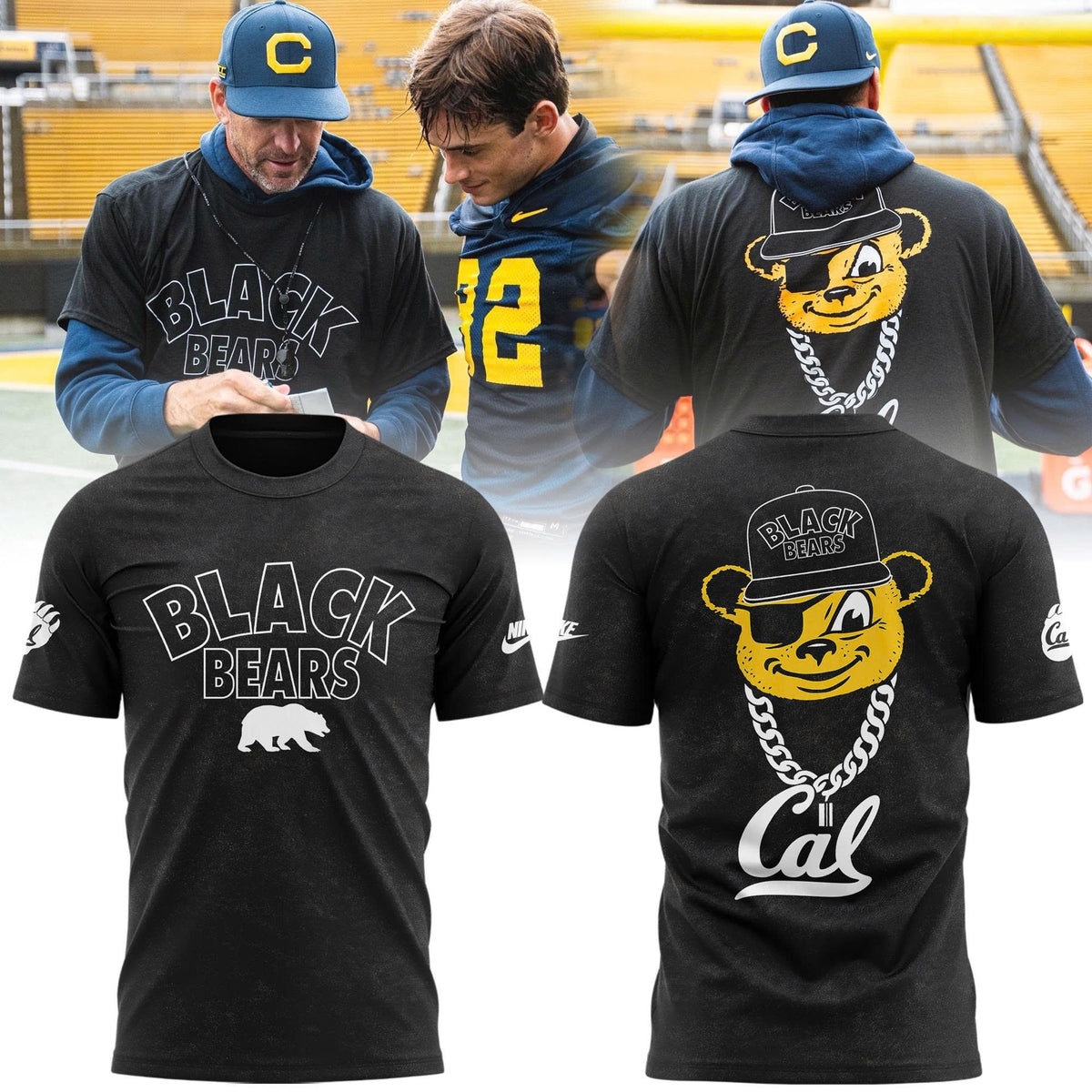 2025 Limited Edition t-shirt California Golden Bears football for fans