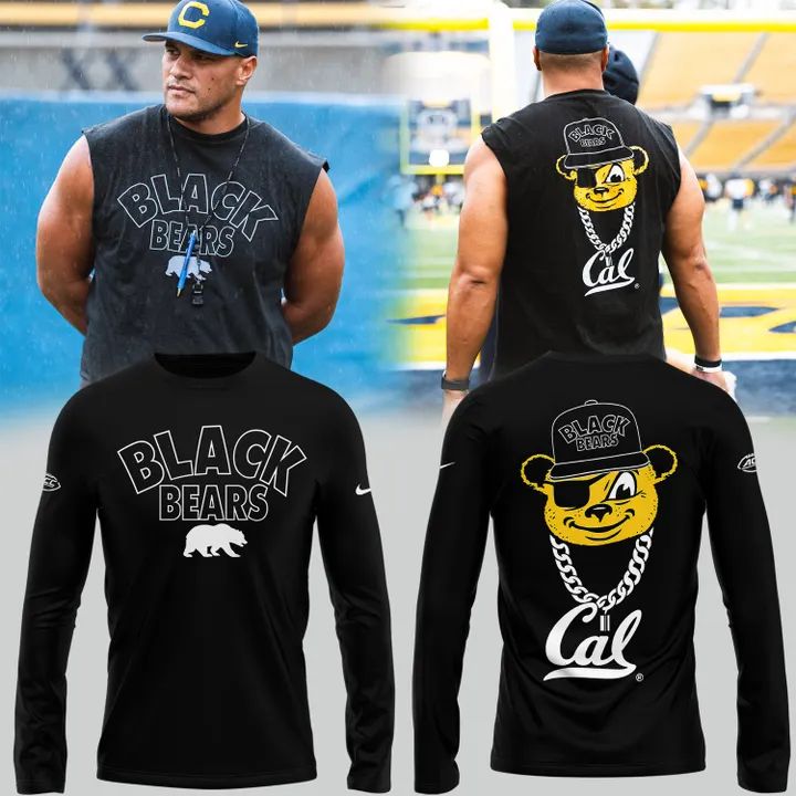 2025 Limited Edition Long Sleeve California Golden Bears football for fans