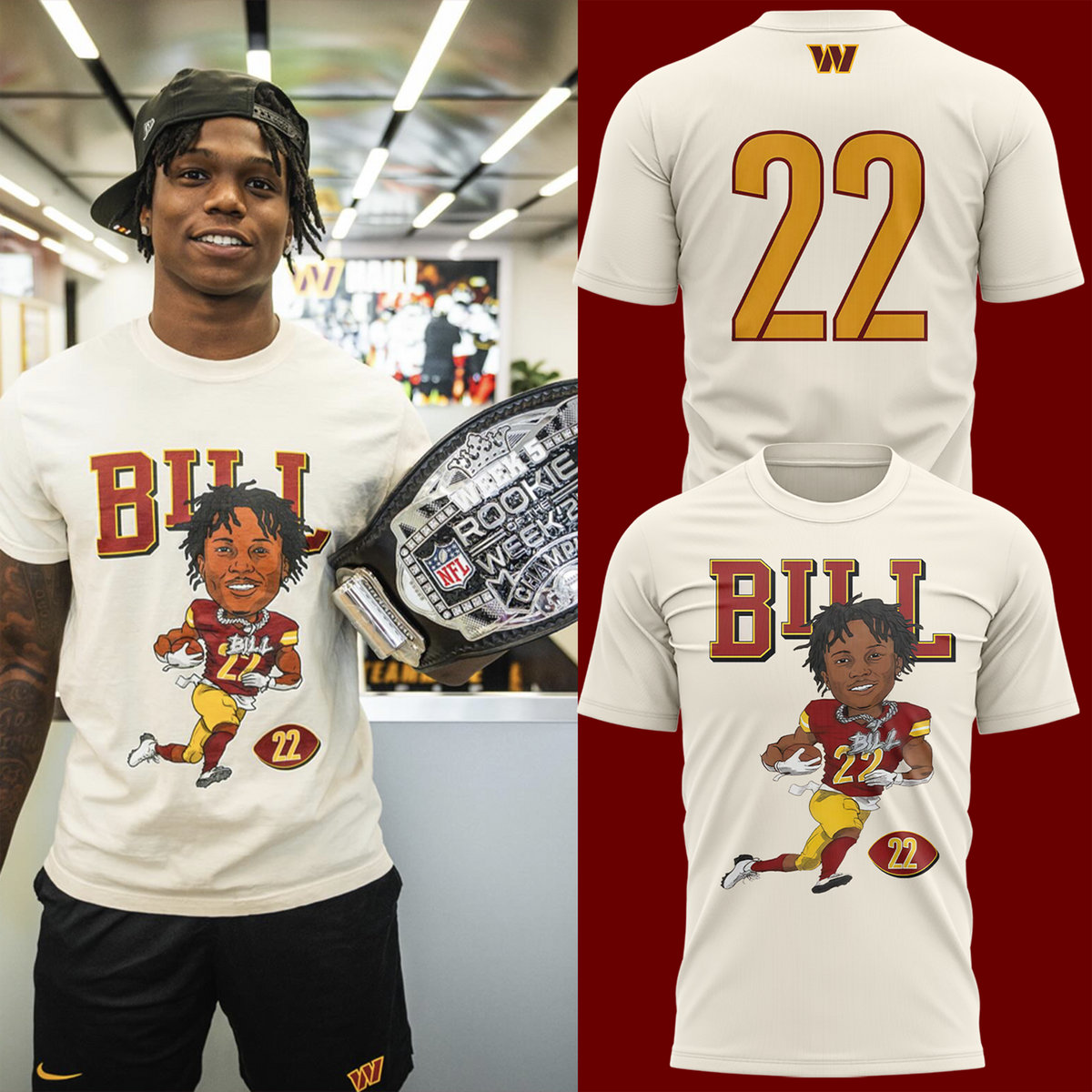 Exclusive Bill's Epic Rookie Breakthrough T-Shirt