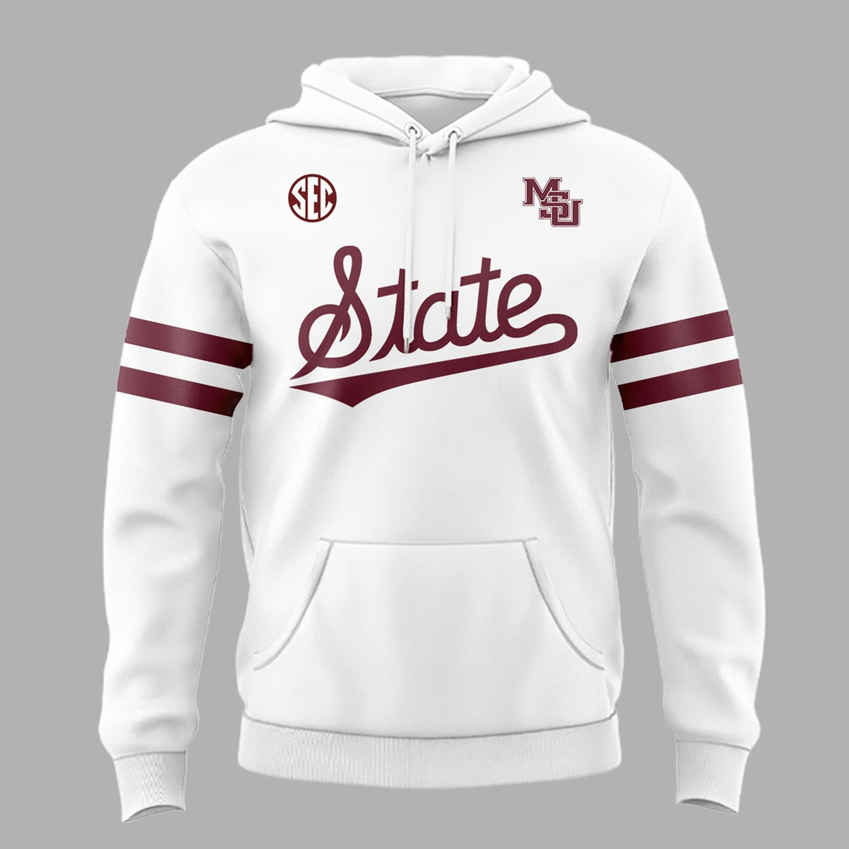 Special Mississippi State Bulldogs Wordmark Logo Uniform Hoodie