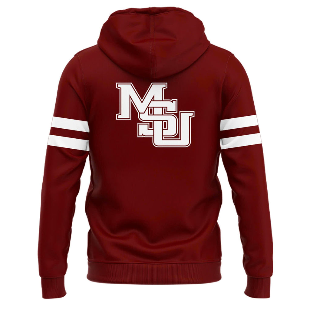 Special 2025 "Mississippi State Football" Uniform Hoodie.
