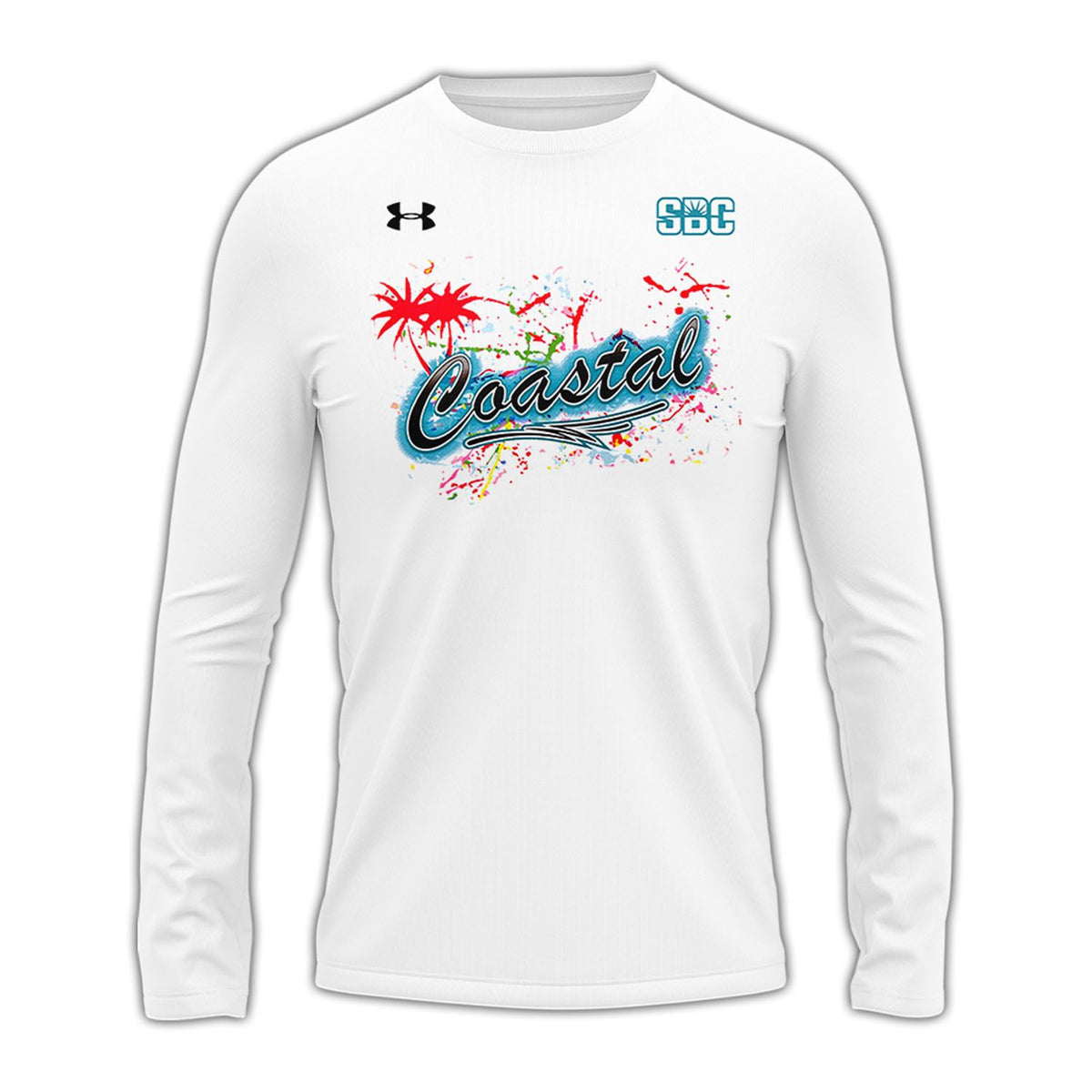 Special New Coastal Football Uniform Long Sleeve Shirt
