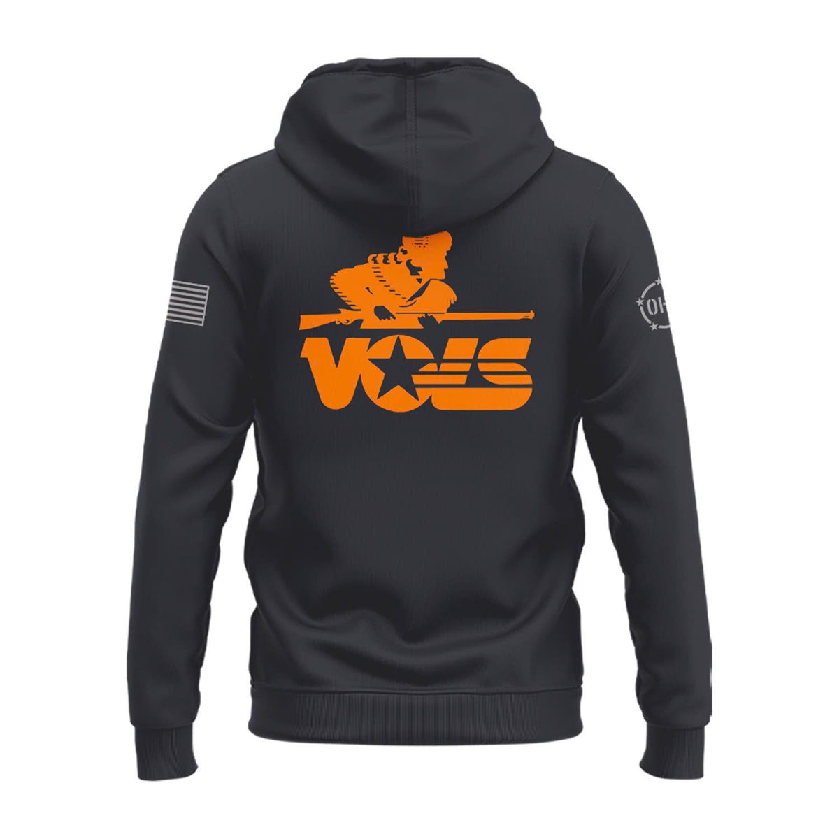 2025 Tennessee Volunteers Salute to Service Camo Hoodie.