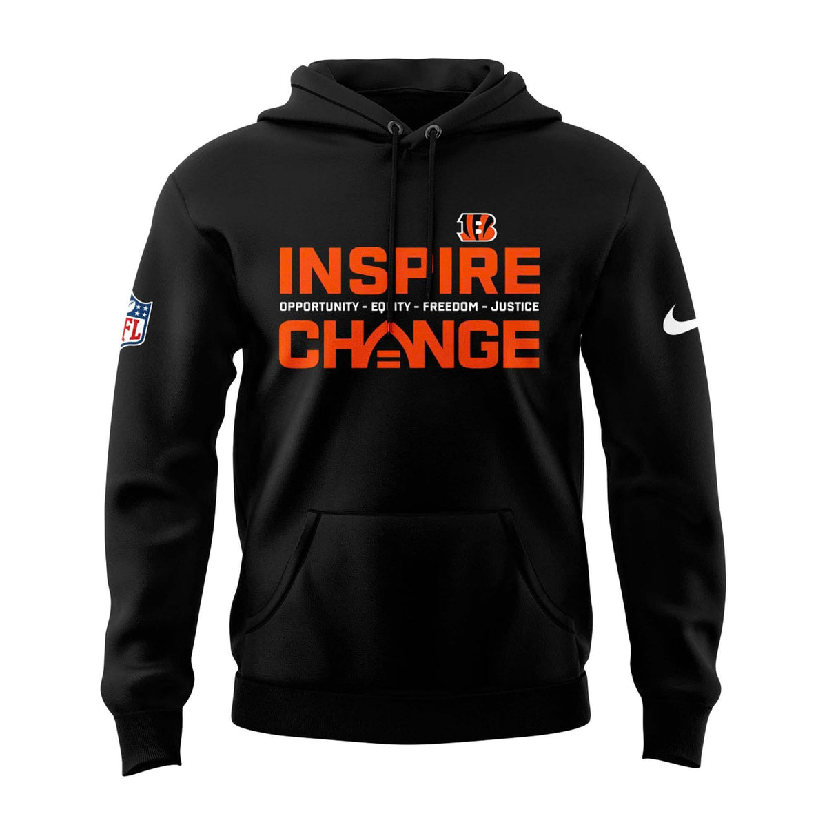 Cincinnati Bengals "INSPIRE CHANGE" Hoodie