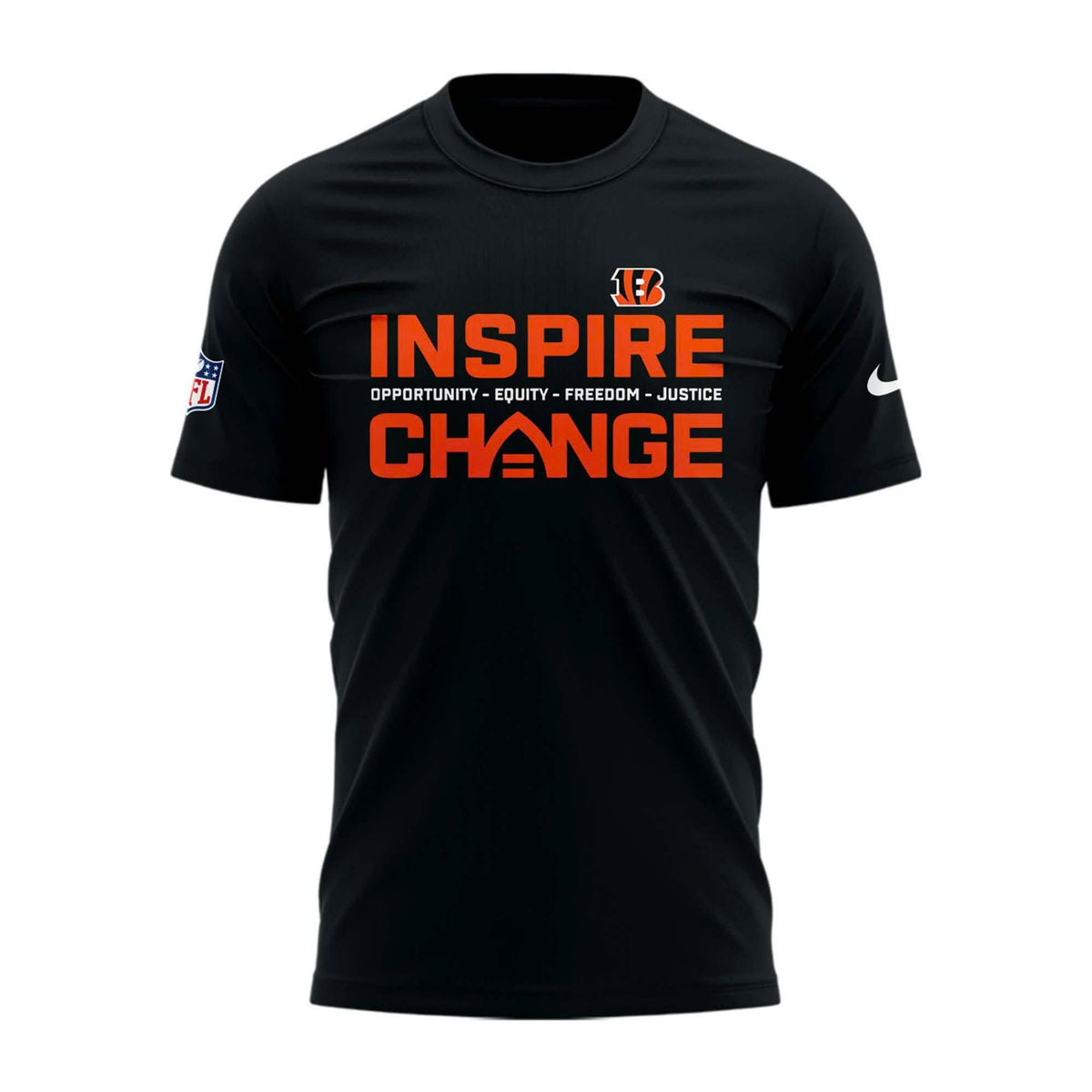 Cincinnati Bengals "INSPIRE CHANGE" T-Shirt