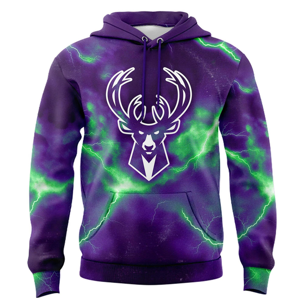 Milwaukee Bucks Uniforms Hoodie - Limited Edition
