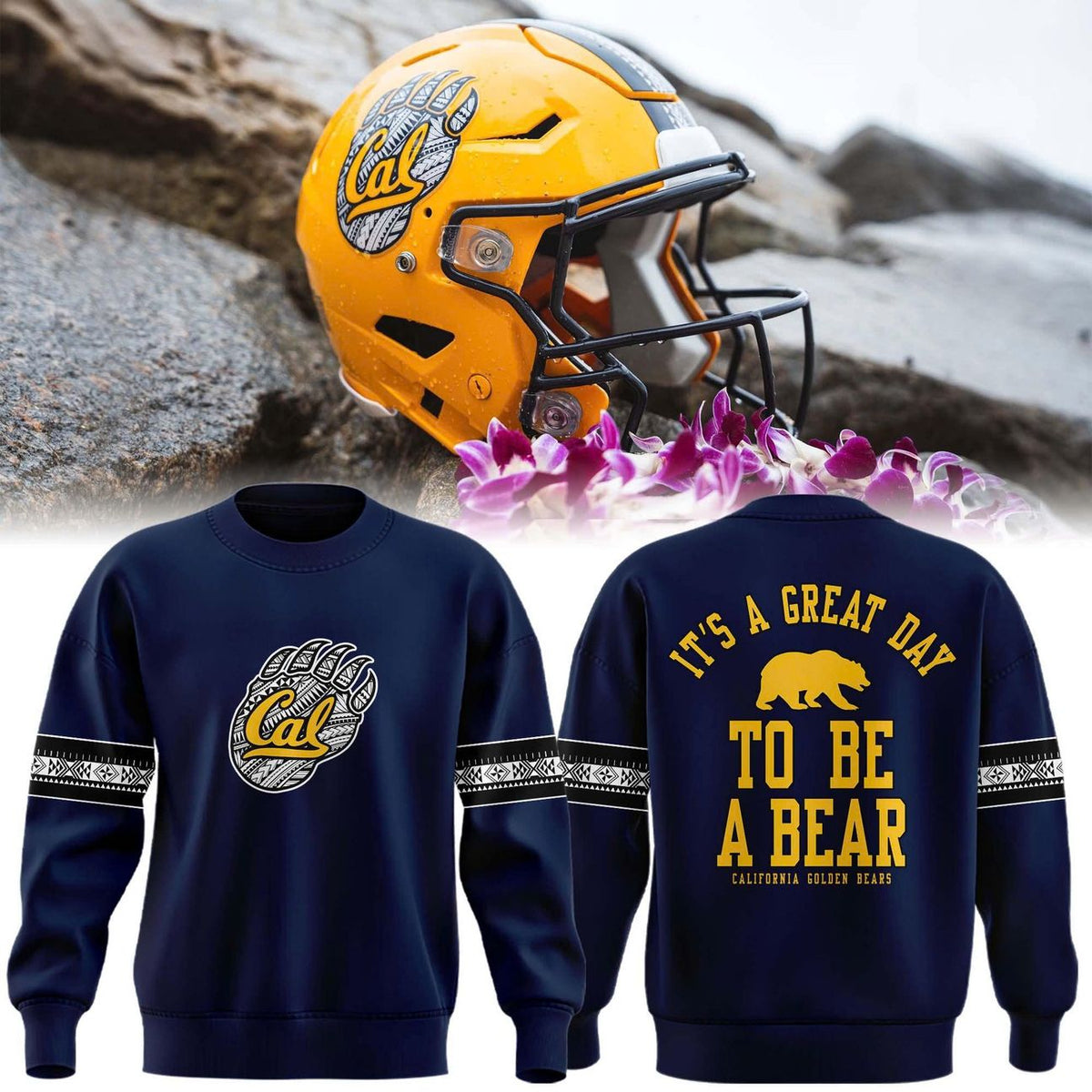 Cal Football "From the Bay to the Islands" Sweat.