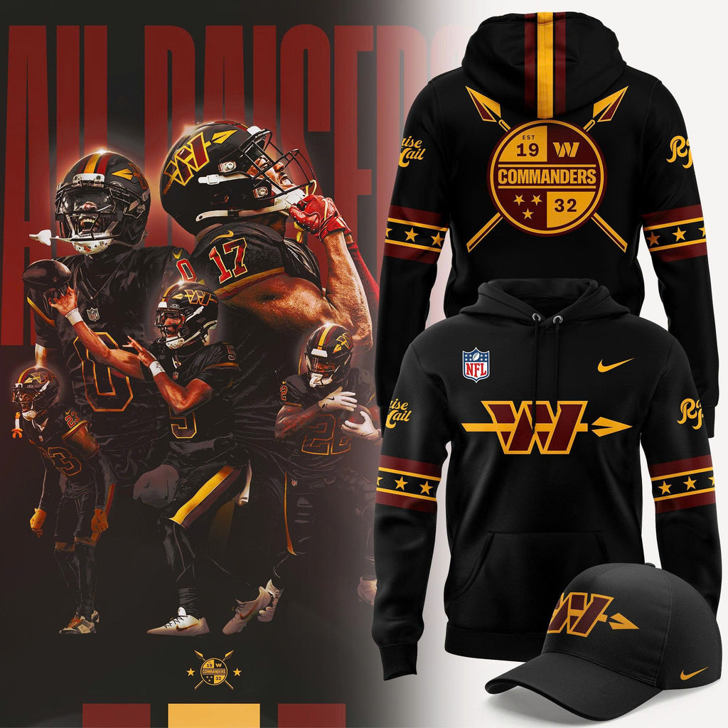 Washington Commanders Hail Raiser Limited Premium Hoodie 2026