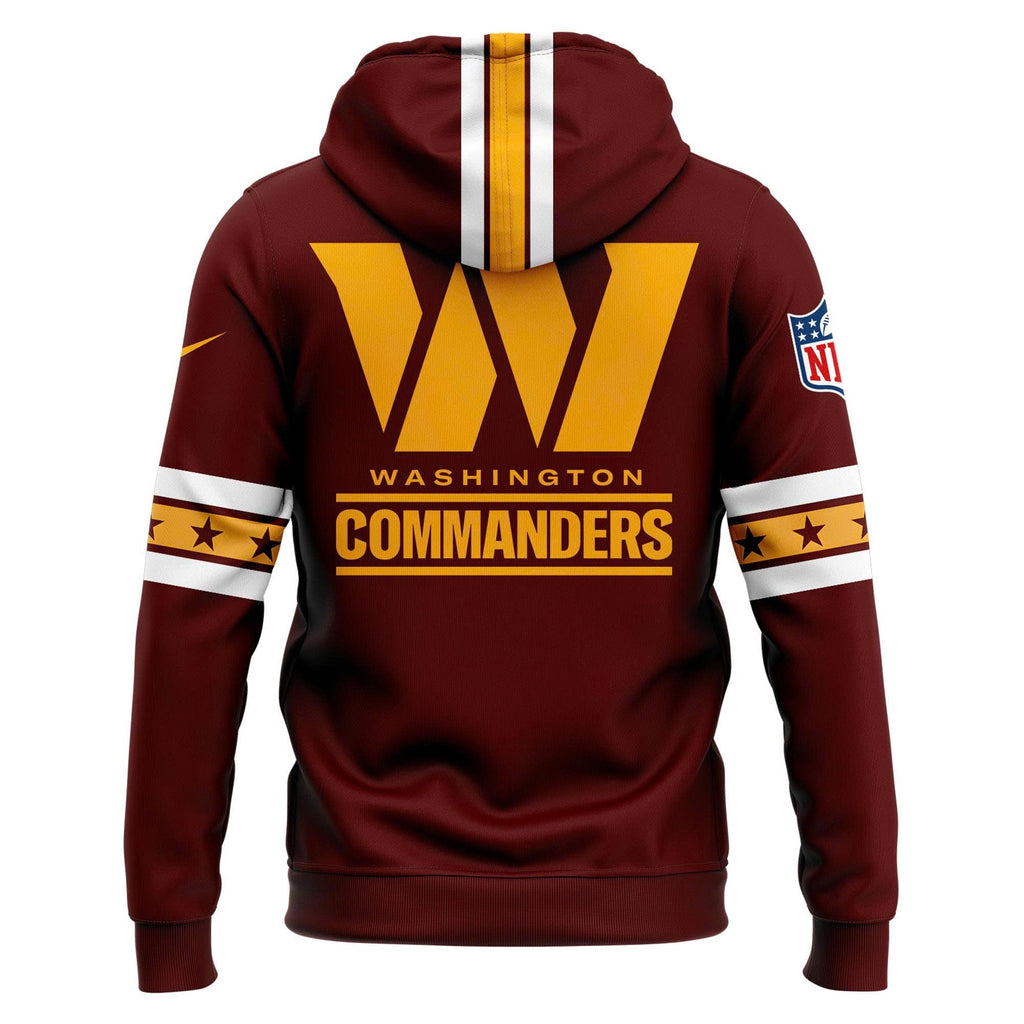 Washington Commanders Burgundy Limited Pullover Hoodie 2026