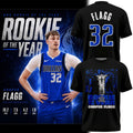 COOPER FLAGG 2025-26 ROOKIE OF THE YEAR T-SHIRT